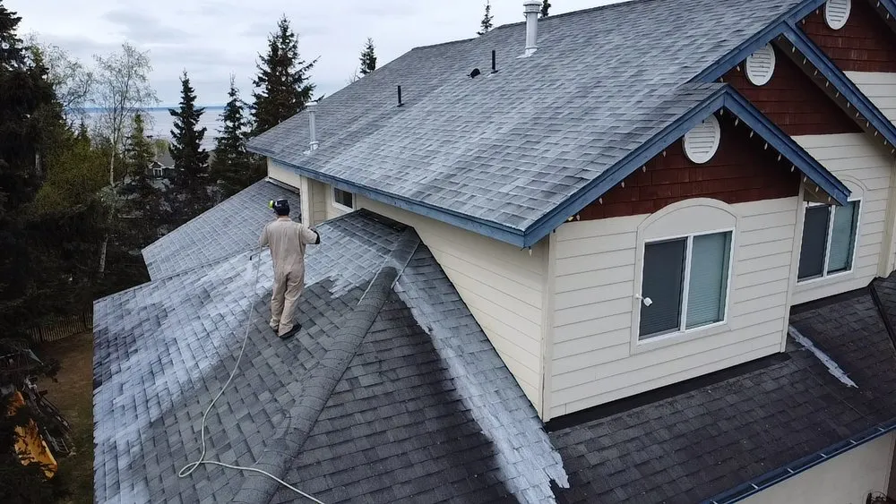 Slide of Greener Shingles Alaska