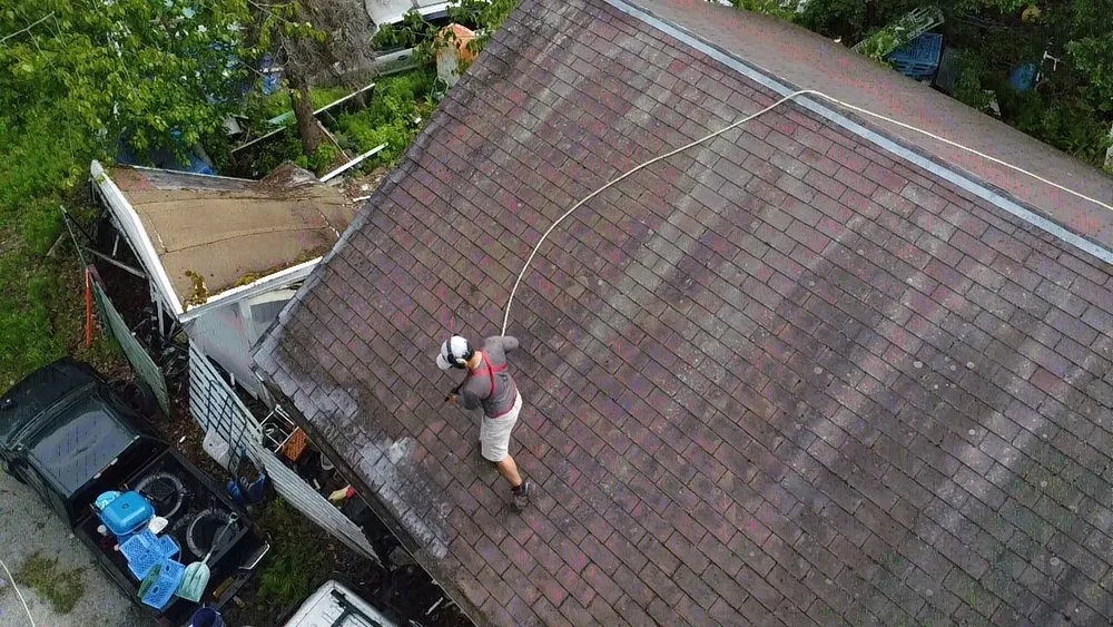 Slide of Greener Shingles Alaska