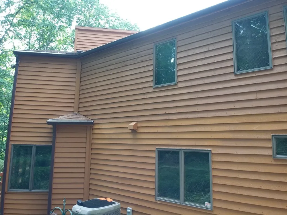 Slide of Greeno's roofing