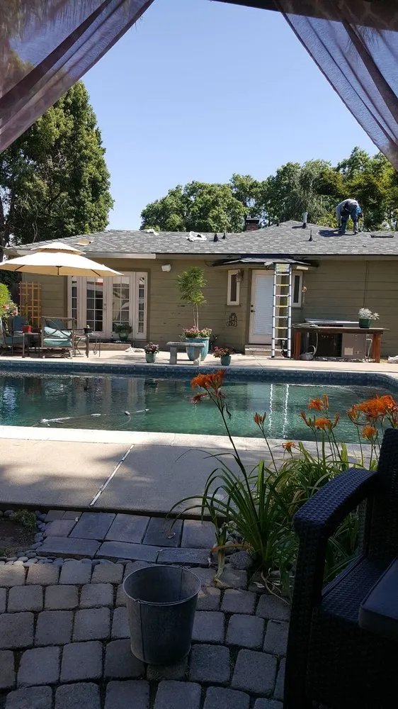 Local roof leak repair for fast service in Hickman, CA by Green's Roofing