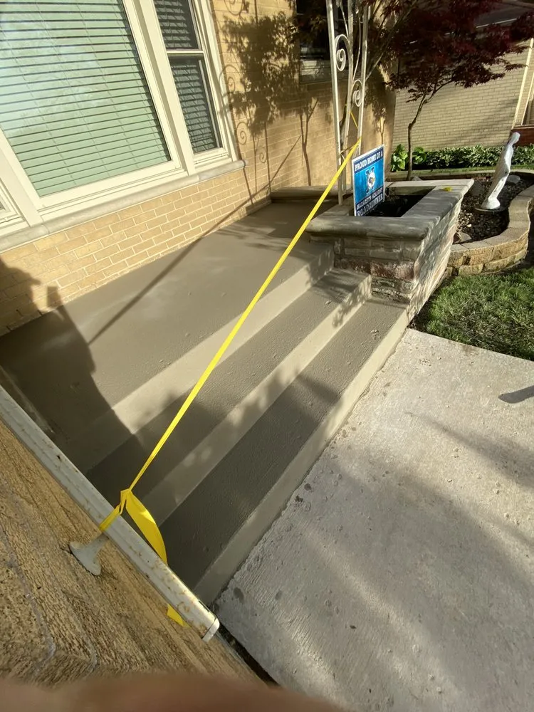 Slide of Greenway construction