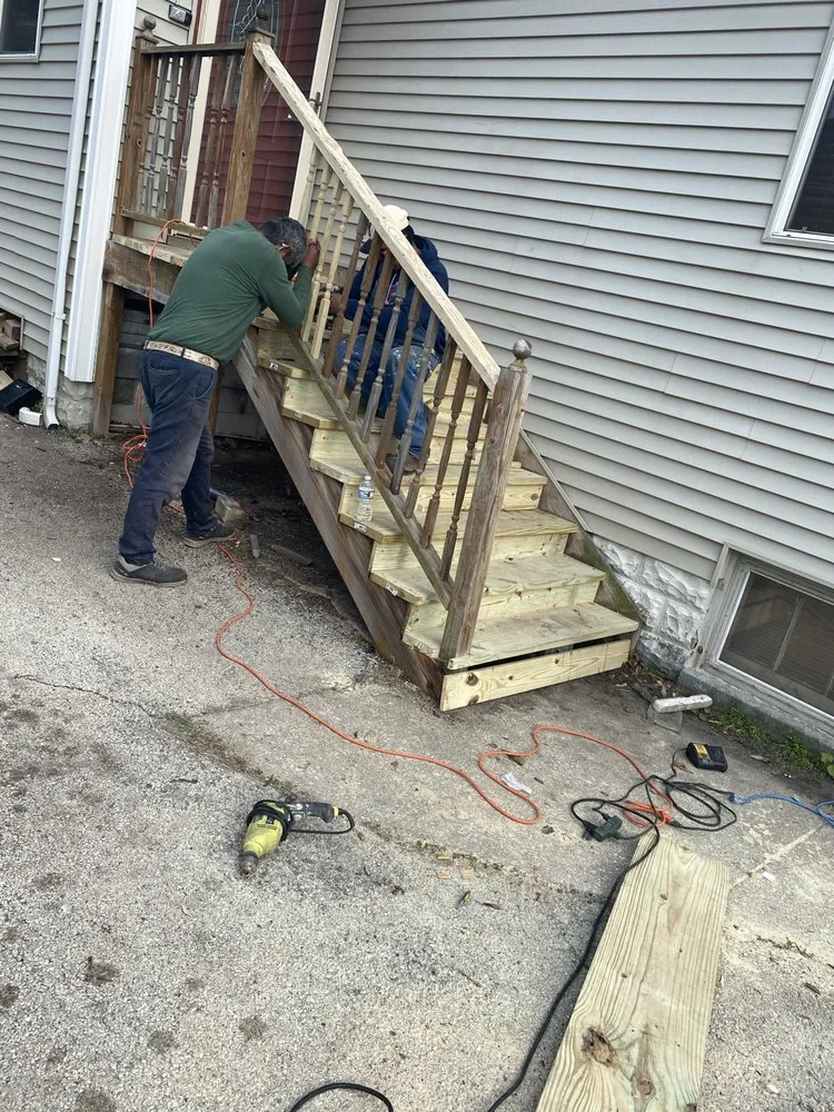 Slide of Greenway construction