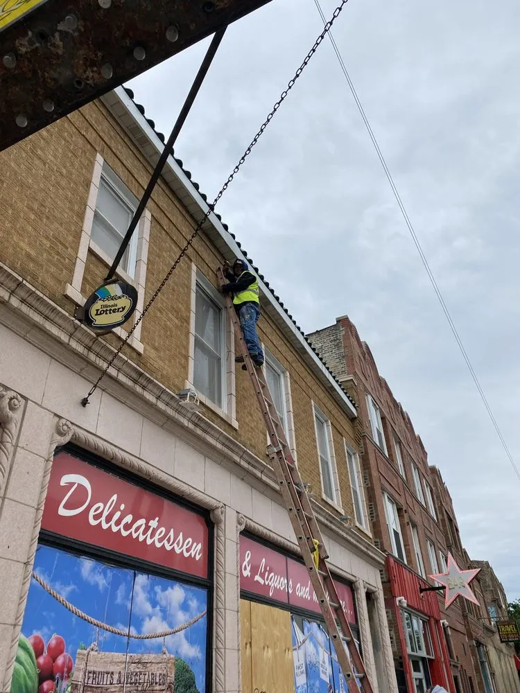 Slide of Greenway construction