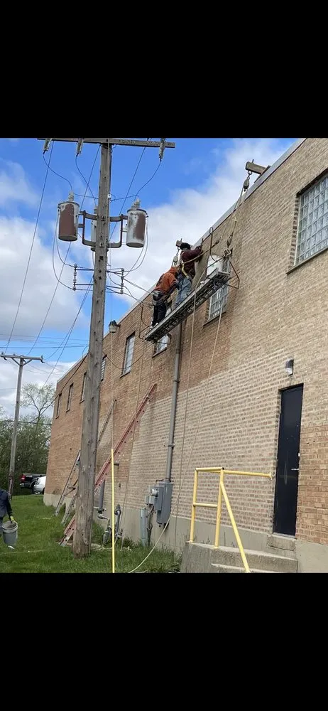Slide of Greenway construction