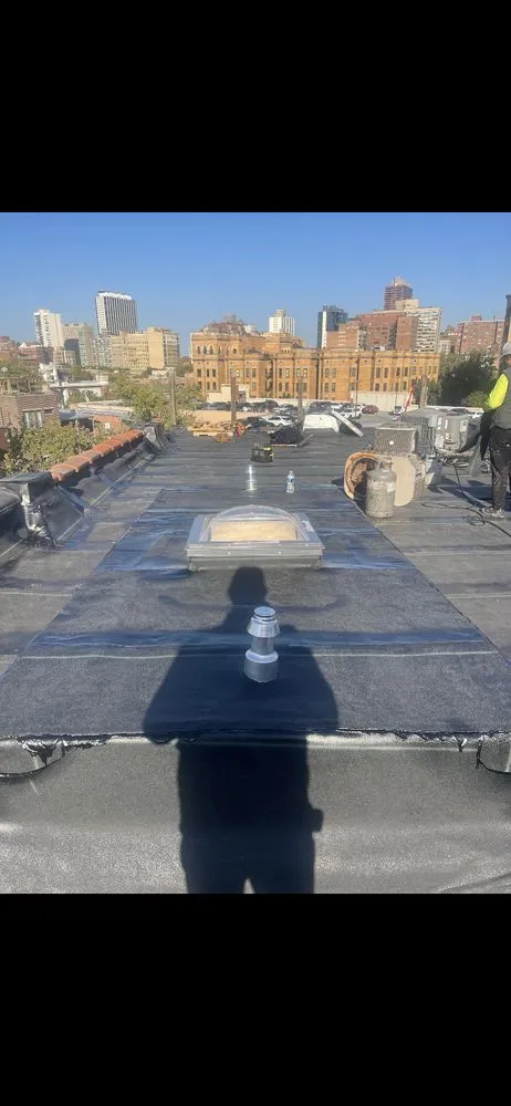 Slide of Greenway construction