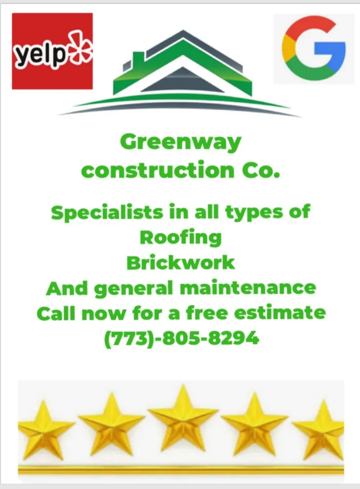 Slide of Greenway construction