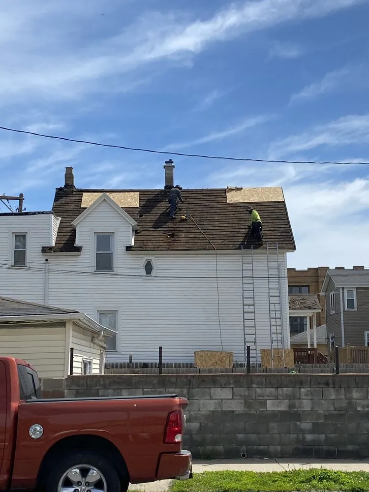 Slide of Greenway construction