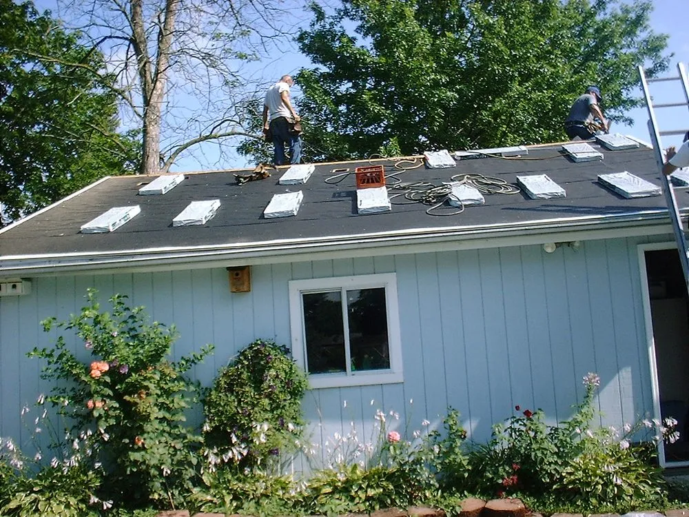 Slide of Gregory's Roofing