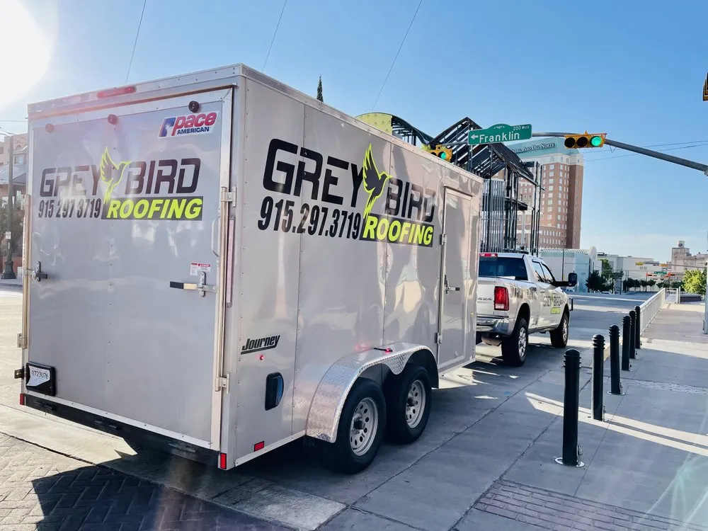 Slide of Grey Bird Roofing
