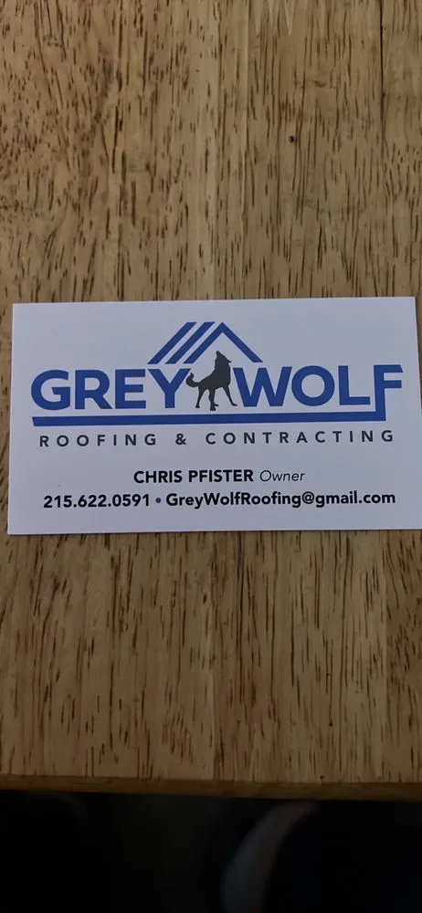 Slide of Grey Wolf Roofing and contracting
