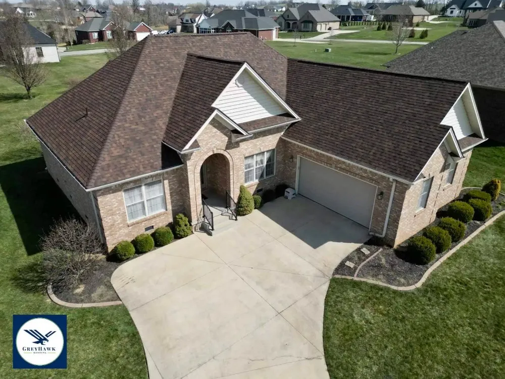 Reliable residential roofing service for fast service in Lexington-Fayette, KY by GreyHawk Roofing