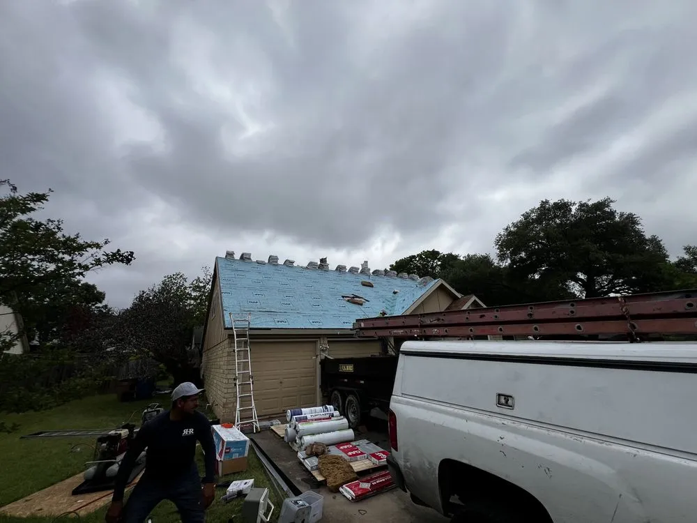 Slide of Greyhound Roofing