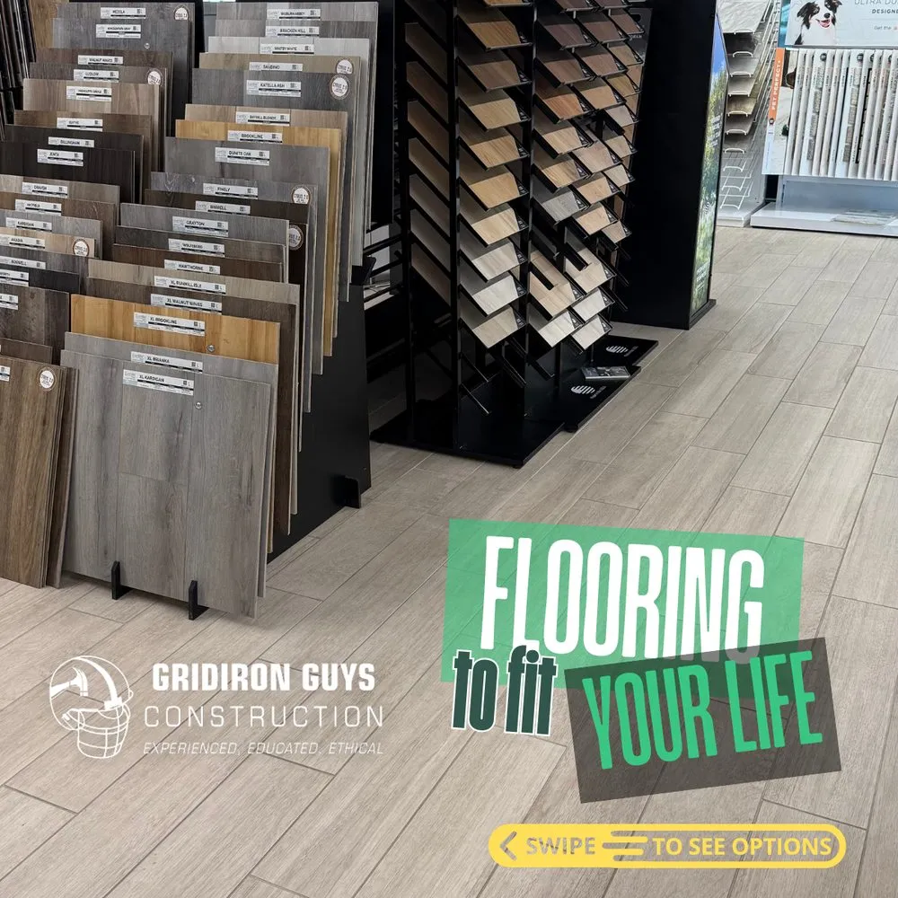 Slide of Gridiron Flooring Showroom