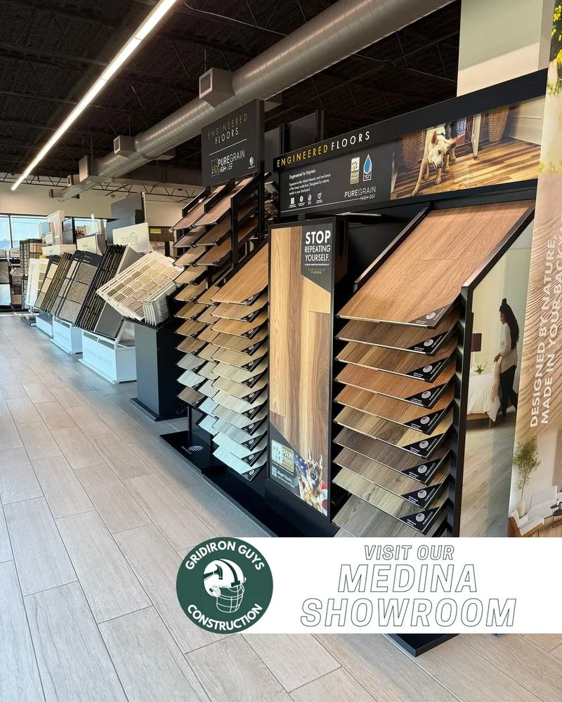 Slide of Gridiron Flooring Showroom