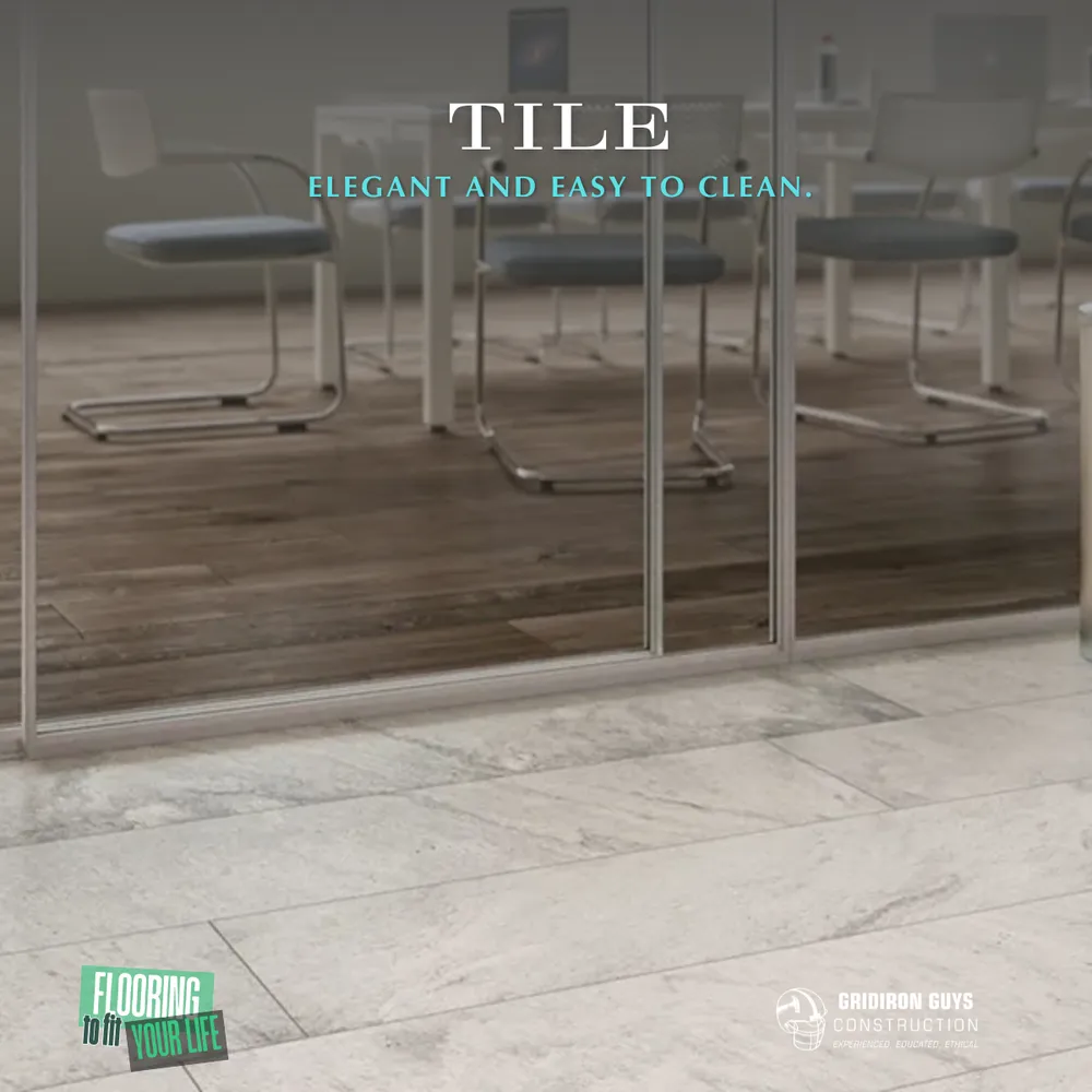 Slide of Gridiron Flooring Showroom