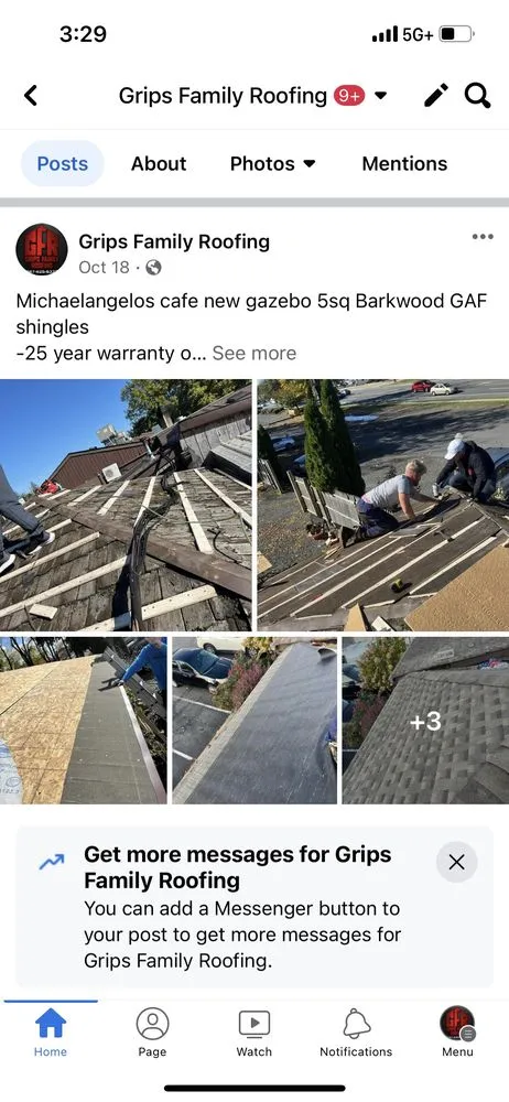 Slide of Grips Family Roofing