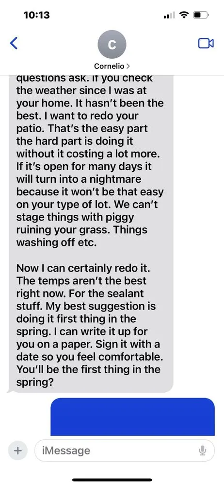 Slide of Grizzly Construction