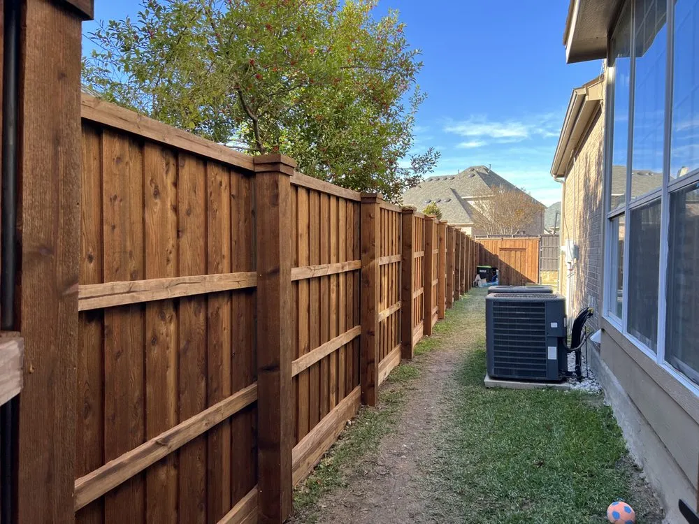 Slide of Grizzly Fence and Patio
