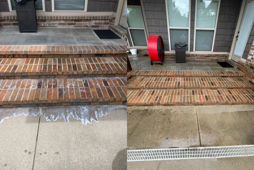 Slide of Ground Up Exterior Cleaning