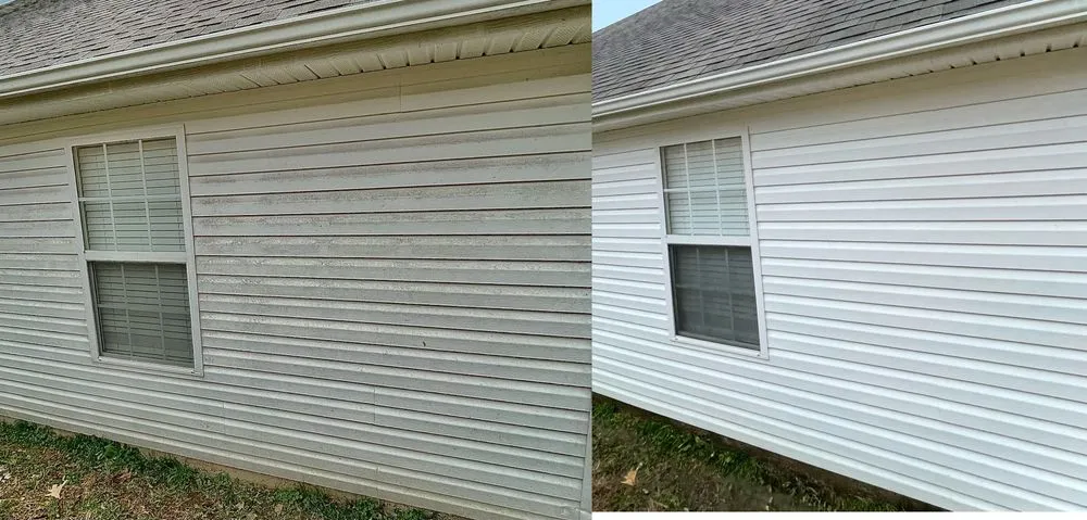 Slide of Ground Up Exterior Cleaning