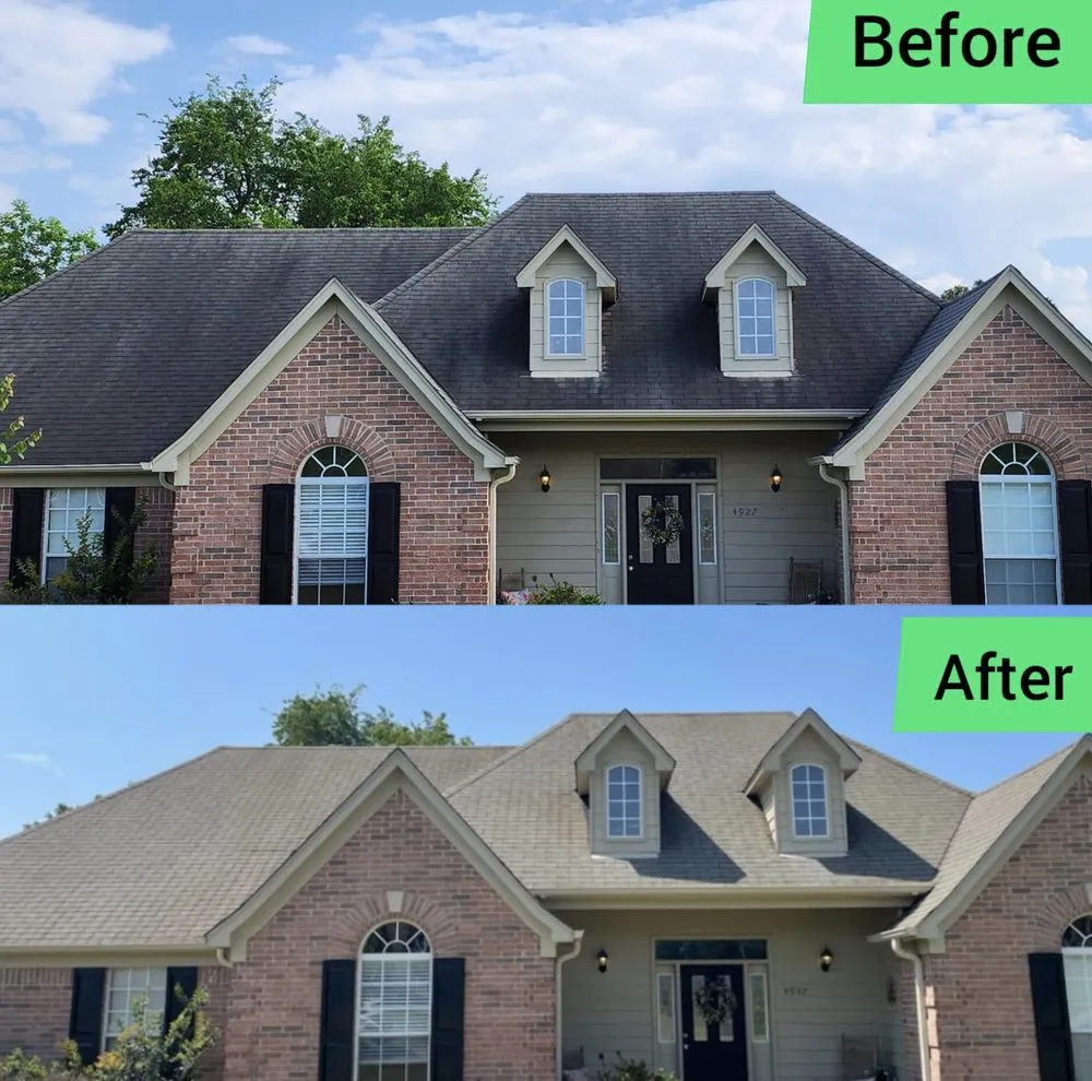 Slide of Ground Up Exterior Cleaning