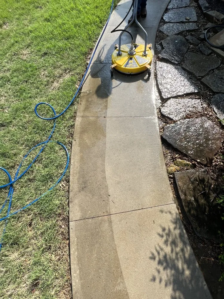 Slide of Ground Up Exterior Cleaning