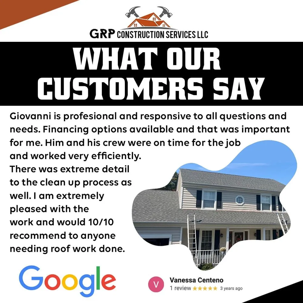 Slide of GRP Construction Services