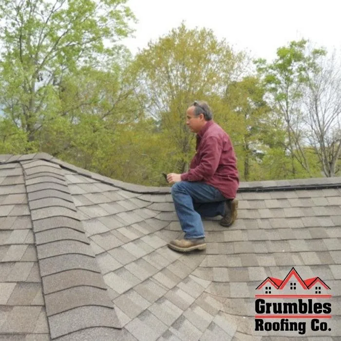 Slide of Grumbles Roofing