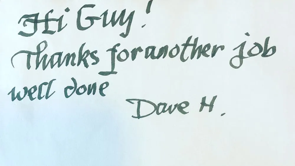 Slide of Grussing Roofing