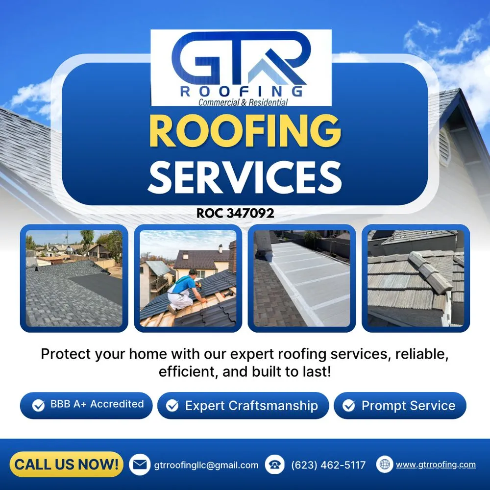 Slide of GTR Roofing