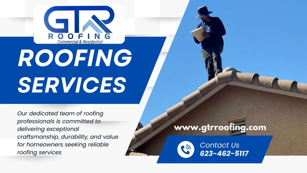 Slide of GTR Roofing