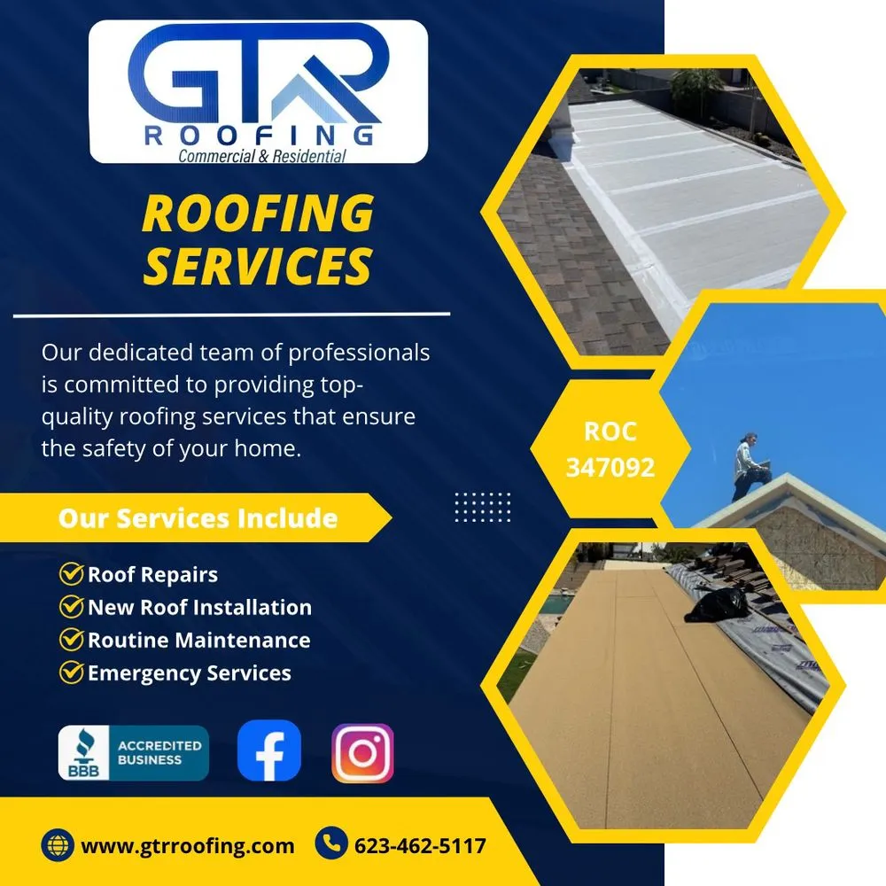 Slide of GTR Roofing
