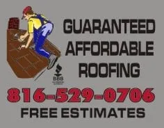 Guaranteed Affordable Roofing Logo