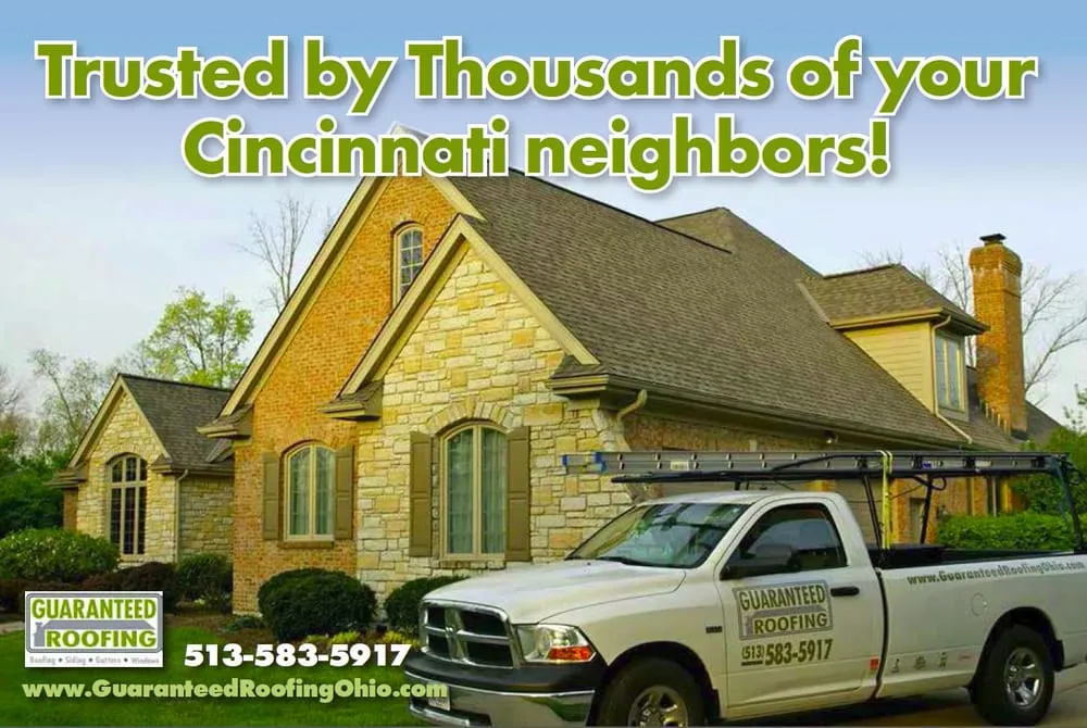 Slide of Guaranteed Roofing