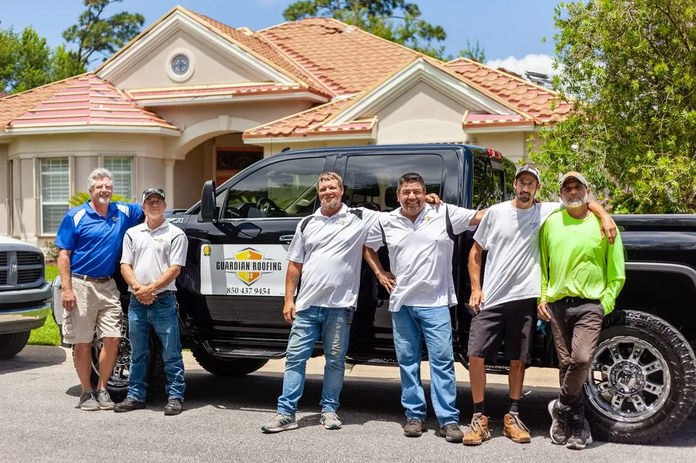 Slide of Guardian Roofing
