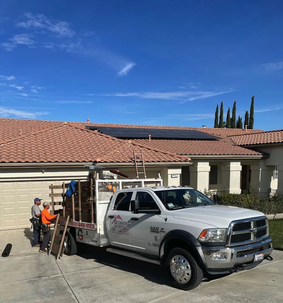 Slide of Guerrero Roofing