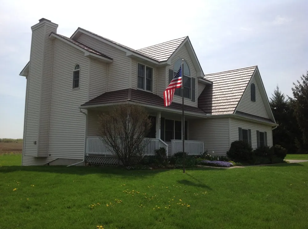 Licensed metal roofing installation in Mulliken, MI by Guilfords Construction & Seamless Gutters