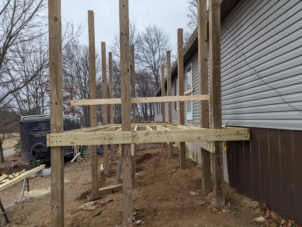 Slide of Gulley Construction