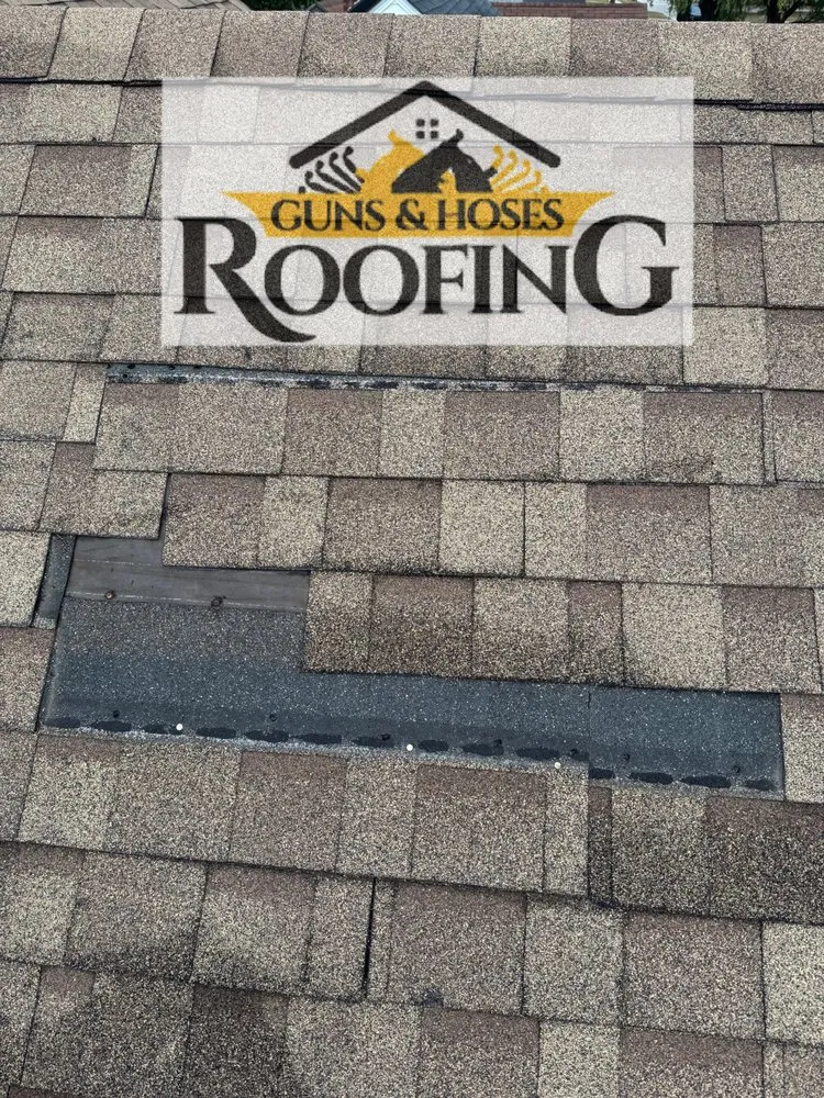 Slide of Guns & Hoses Roofing