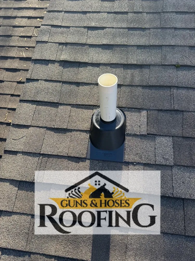 Slide of Guns & Hoses Roofing