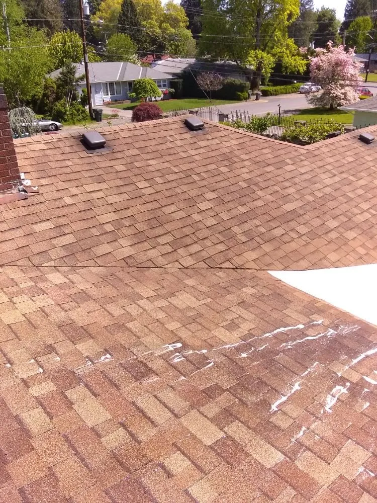 Licensed shingle roofing service with free inspection across Brooks, OR - Gustavo's Pressure Washing