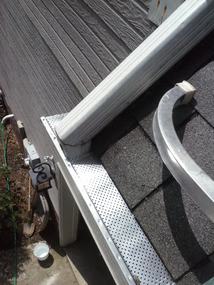 Slide of Gutter & Guard