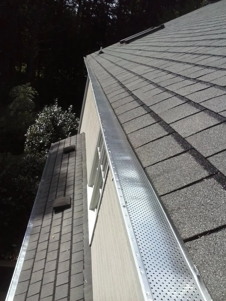 Slide of Gutter & Guard