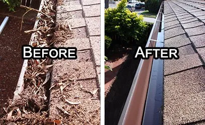 Slide of Gutter and Roof Pros