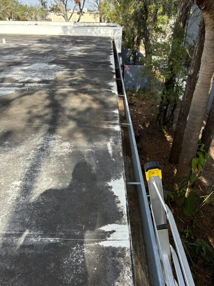 Slide of Gutter Be Clean