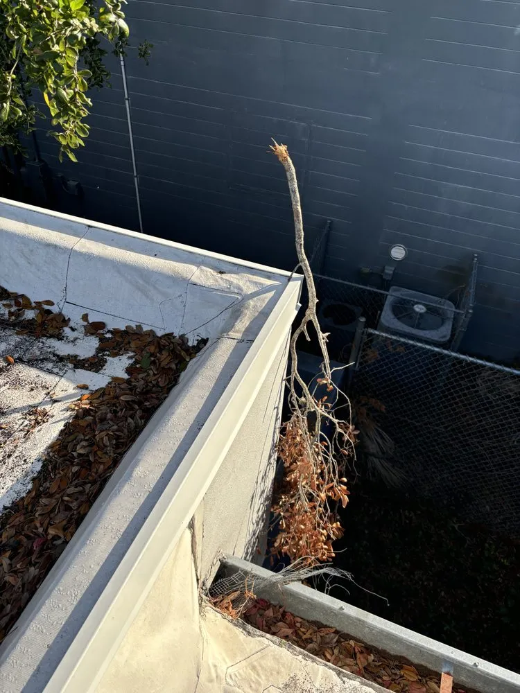 Slide of Gutter Be Clean