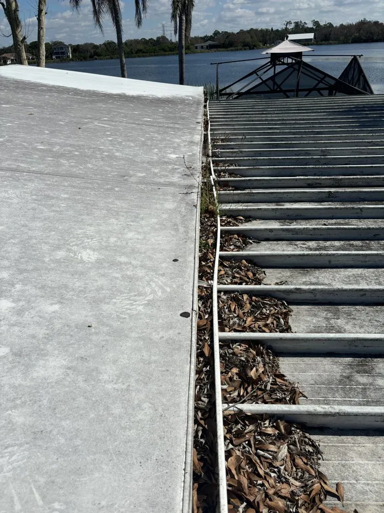 Slide of Gutter Be Clean