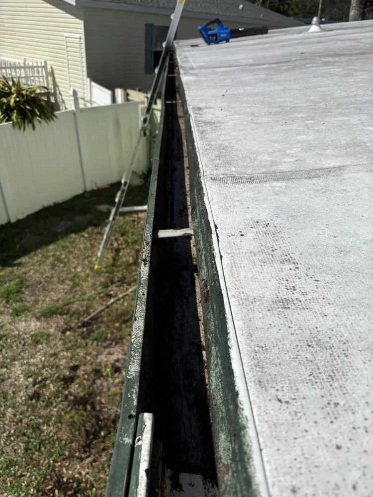 Slide of Gutter Be Clean