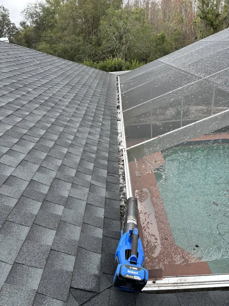 Slide of Gutter Be Clean