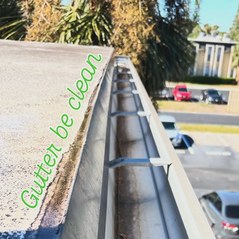 Slide of Gutter Be Clean